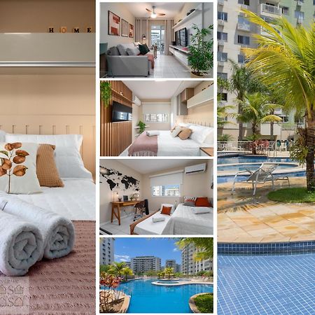 2 Quartos Com Varanda A 300M Riocentro Wi-Fi 120Mbps E Cozinha Completa - Condominio Com Piscina, Estacionamento, Portaria 24H E Parquinho Infantil - Apartamento Indicado Para Grupos, Hospedes A Trabalho E Criancas Ρίο ντε Τζανέιρο Εξωτερικό φωτογραφία