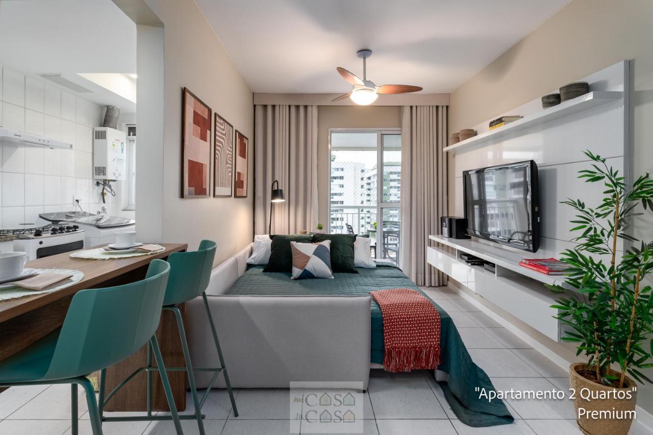 2 Quartos Com Varanda A 300M Riocentro Wi-Fi 120Mbps E Cozinha Completa - Condominio Com Piscina, Estacionamento, Portaria 24H E Parquinho Infantil - Apartamento Indicado Para Grupos, Hospedes A Trabalho E Criancas Ρίο ντε Τζανέιρο Εξωτερικό φωτογραφία