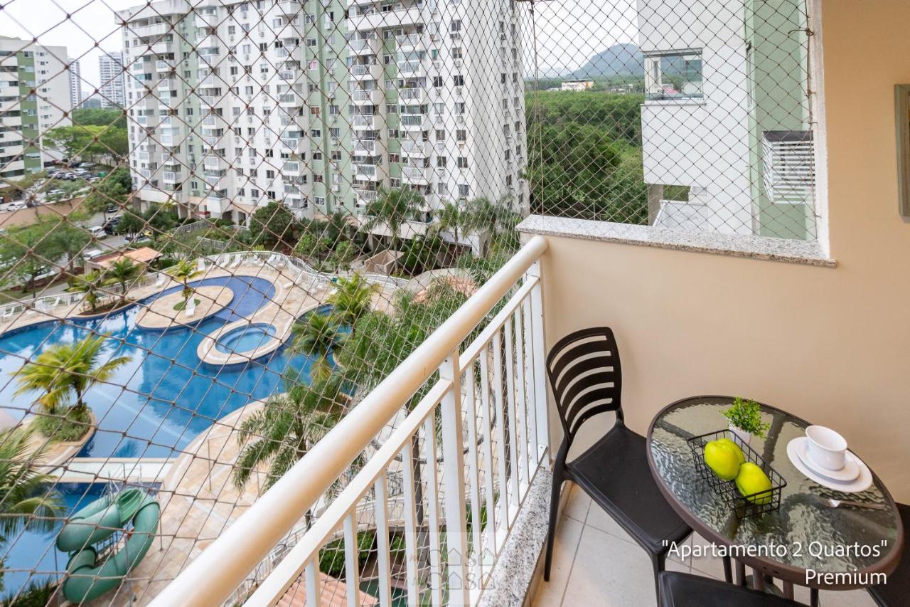 2 Quartos Com Varanda A 300M Riocentro Wi-Fi 120Mbps E Cozinha Completa - Condominio Com Piscina, Estacionamento, Portaria 24H E Parquinho Infantil - Apartamento Indicado Para Grupos, Hospedes A Trabalho E Criancas Ρίο ντε Τζανέιρο Εξωτερικό φωτογραφία