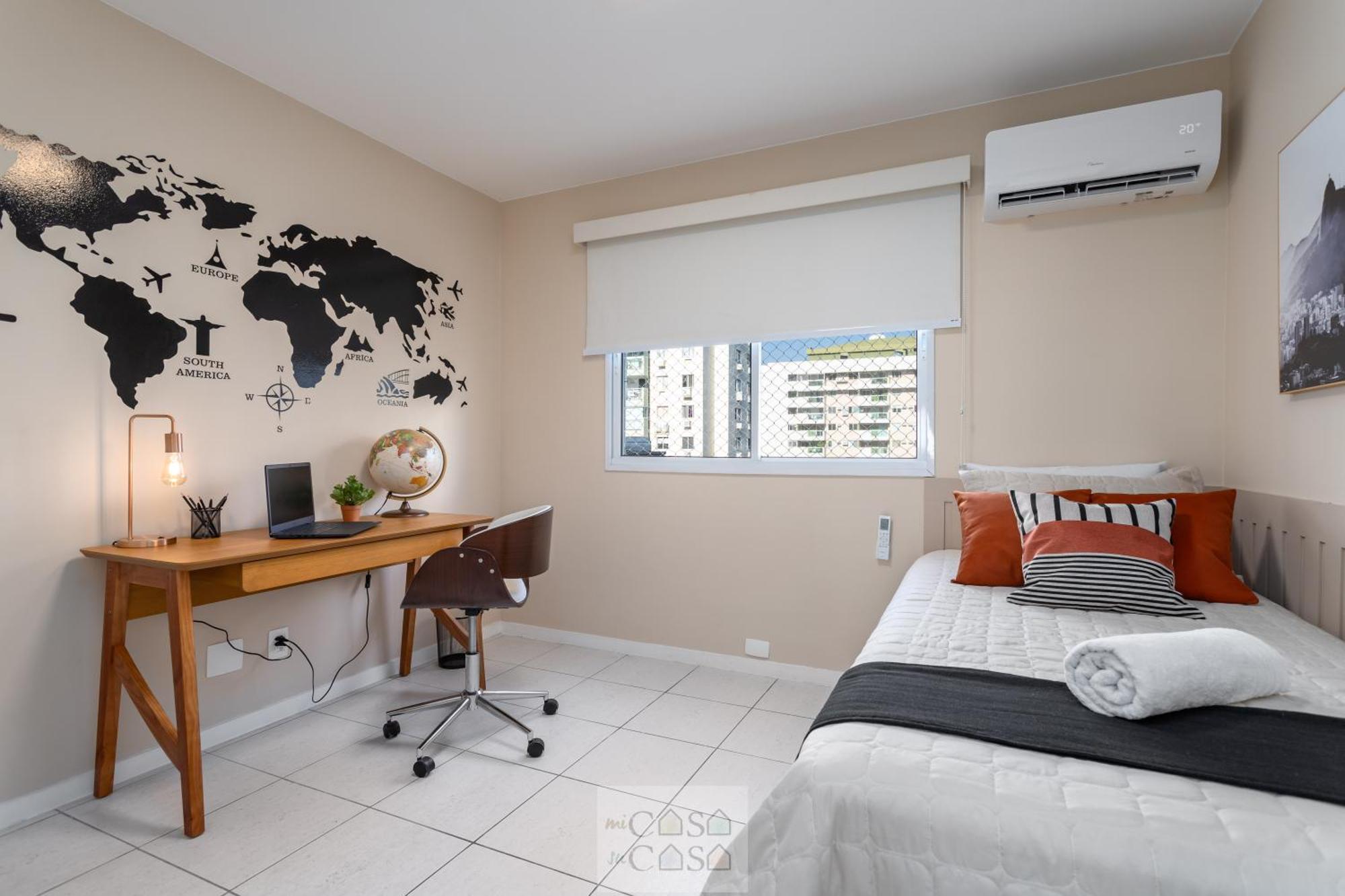 2 Quartos Com Varanda A 300M Riocentro Wi-Fi 120Mbps E Cozinha Completa - Condominio Com Piscina, Estacionamento, Portaria 24H E Parquinho Infantil - Apartamento Indicado Para Grupos, Hospedes A Trabalho E Criancas Ρίο ντε Τζανέιρο Δωμάτιο φωτογραφία