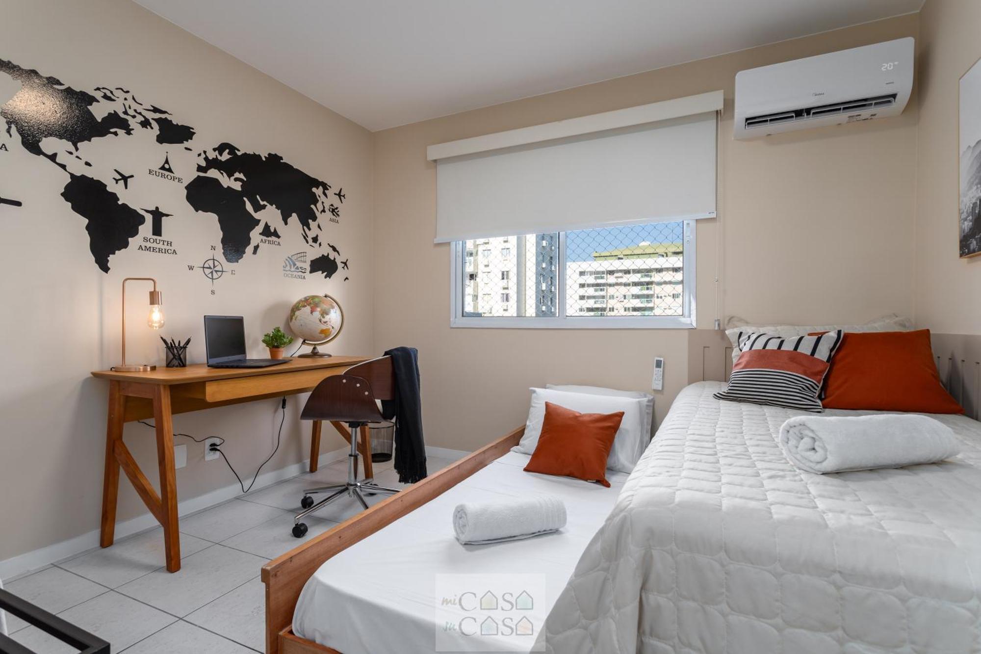 2 Quartos Com Varanda A 300M Riocentro Wi-Fi 120Mbps E Cozinha Completa - Condominio Com Piscina, Estacionamento, Portaria 24H E Parquinho Infantil - Apartamento Indicado Para Grupos, Hospedes A Trabalho E Criancas Ρίο ντε Τζανέιρο Δωμάτιο φωτογραφία