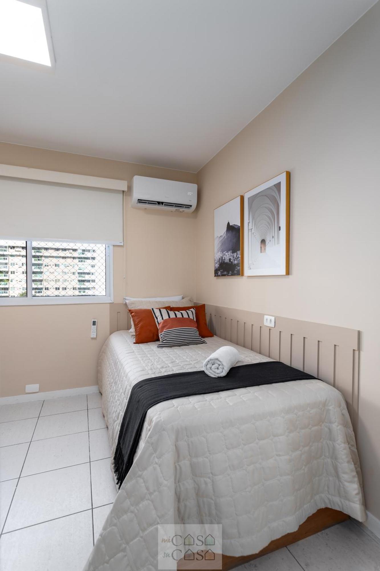 2 Quartos Com Varanda A 300M Riocentro Wi-Fi 120Mbps E Cozinha Completa - Condominio Com Piscina, Estacionamento, Portaria 24H E Parquinho Infantil - Apartamento Indicado Para Grupos, Hospedes A Trabalho E Criancas Ρίο ντε Τζανέιρο Δωμάτιο φωτογραφία