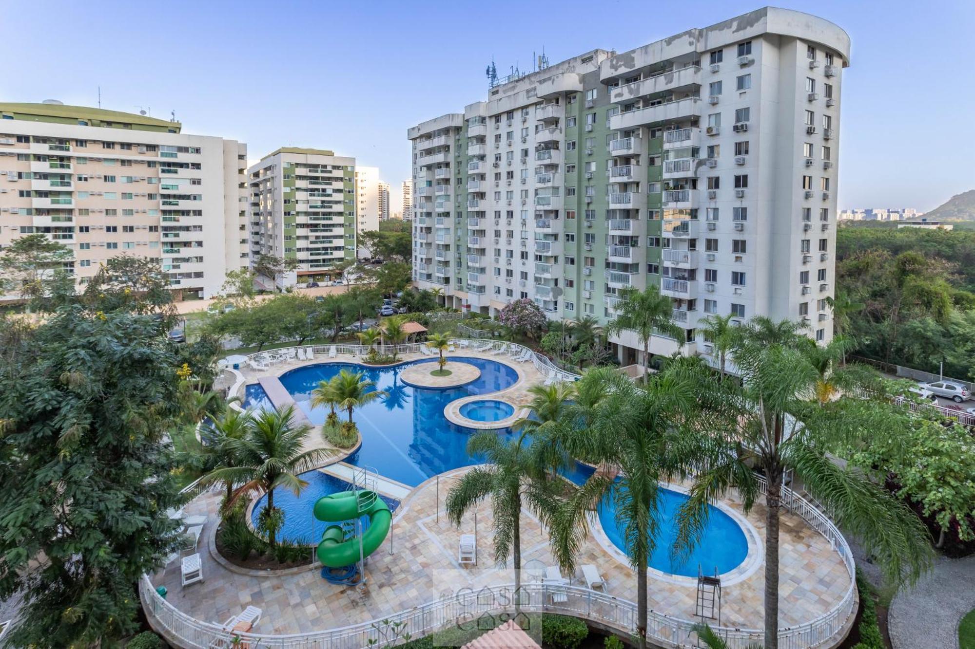 2 Quartos Com Varanda A 300M Riocentro Wi-Fi 120Mbps E Cozinha Completa - Condominio Com Piscina, Estacionamento, Portaria 24H E Parquinho Infantil - Apartamento Indicado Para Grupos, Hospedes A Trabalho E Criancas Ρίο ντε Τζανέιρο Εξωτερικό φωτογραφία